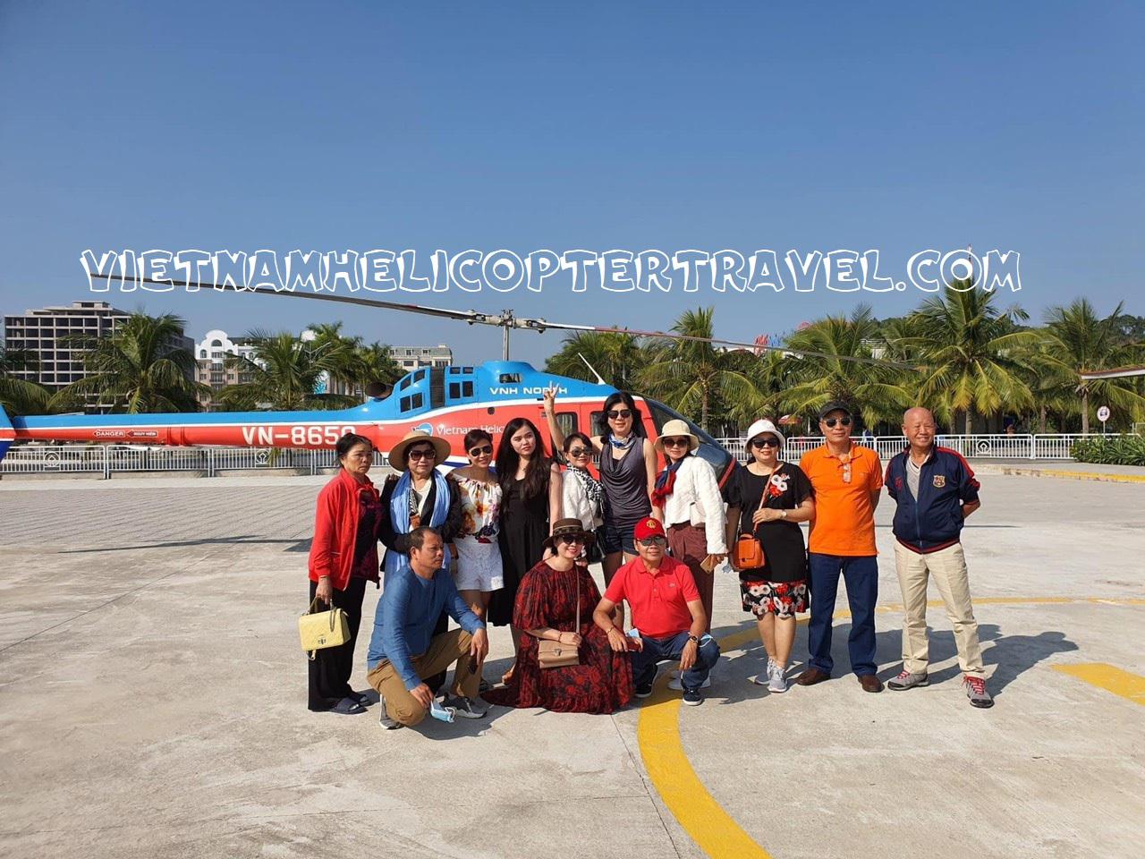 Helicopter Tour to Hai Van and Son Tra Mountaun of Da Nang