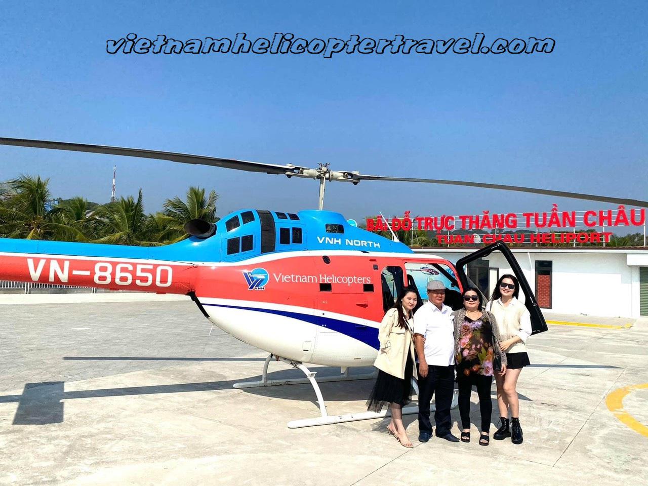 Experience Ha Long Bay Helicopter Tour