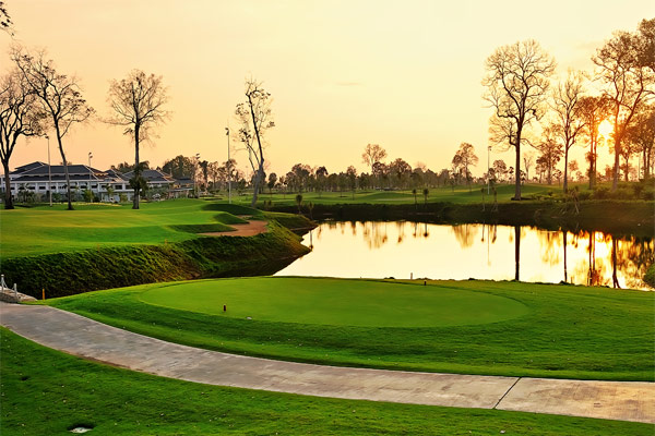 Laos luxury golf. golf holiday package. viet green golf